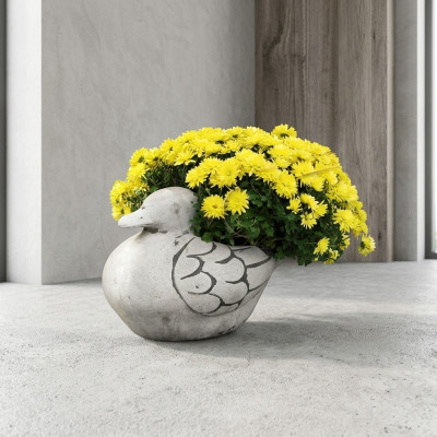 Maceta de flores natural, planta, cubo de decoración de jardín de figura Jarrones de macetas de jardín.