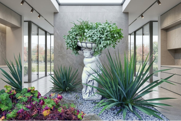 Maceta de flores, maceta de plantación, decoración, figura de jardín, naturaleza, macetas para flores, jarrones.