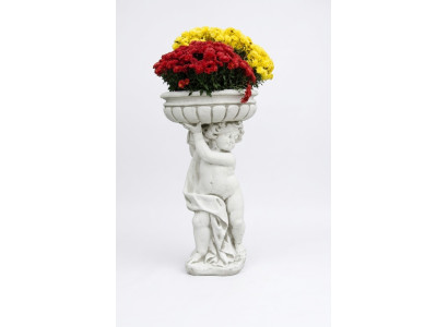 Maceta de flores decorativa de jardín Figura de decoración de jardín de naturaleza Jardineras Jarrones