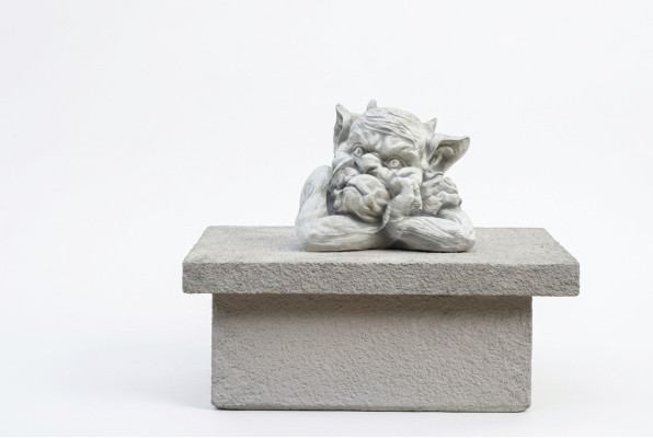 Troll 18cm Escultura Diseño Figura Estatua Figuras Estatuas de jardín