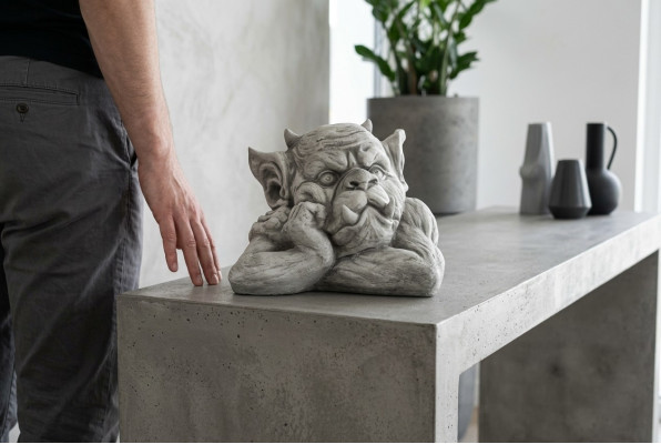 Troll 19cm Escultura Diseño Figura Estatua Figuras de jardín Estatuas