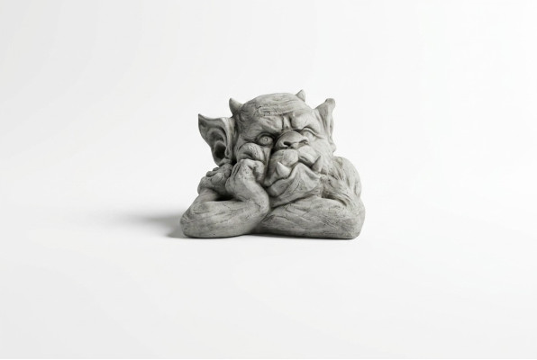 Troll 19cm Escultura Diseño Figura Estatua Figuras de jardín Estatuas
