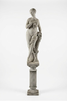 Columnas de estilo antiguo romano para jardín decoración decorativa de 74 cm.