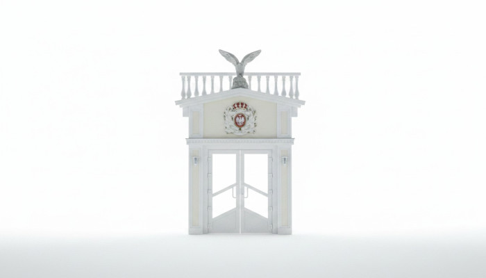 Noble escudo decorativo casa pared jardín escultura figura esculturas