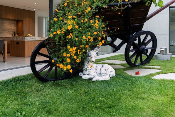 Decoración de jardín Estatua de Bambi Escultura Figuras Esculturas Diseñador