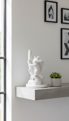 Decoración de jardín comadreja terraza figuras de piedra figura estatua escultura