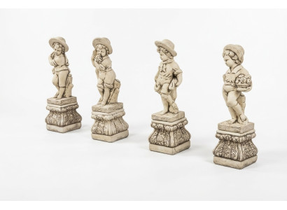 Base de 27 cm para escultura de diseño figura estatua figuras de jardín estatuas