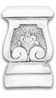 Zócalo de 45 cm para escultura, diseño de figura de jardín estatua.