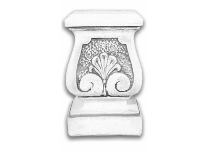 Zócalo de 45 cm para escultura, diseño de figura de jardín estatua.