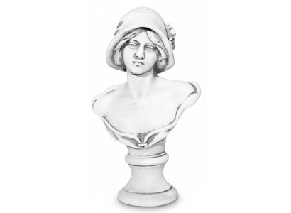 Busto Mujer Estilo Antiguo Antigüedad 40cm Figura Escultura Esculturas