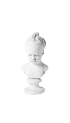 Busto de niño estilo antiguo antigüedad 43cm escultura de piedra figura escultura esculturas