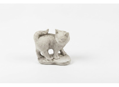Decoración de jardín Gato Terraza Figuras de piedra Figura Decorativa Estatua Escultura 494