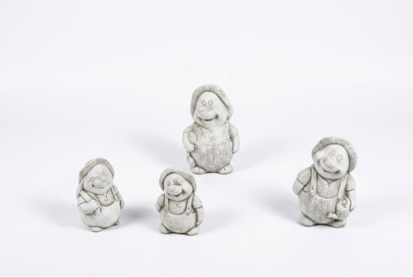 Decoración de jardín Búho Terraza Natural Piedra Figuras Figura Estatuas Decorativas