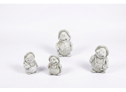 Decoración de jardín Búho Terraza Natural Piedra Figuras Figura Estatuas Decorativas