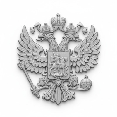 Alivio mural Imágenes Rusia Escudo del águila cabeza antiguo