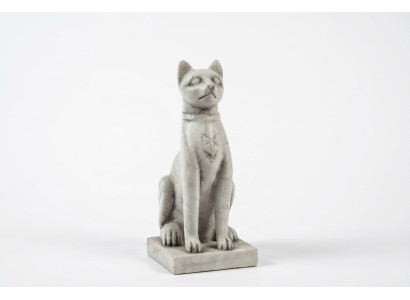 Estatua de gato egipcio figura estatuas decoración de jardín terraza