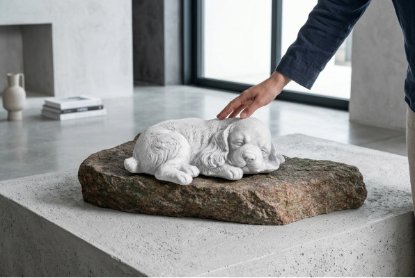 Estatua de gato egipcio blanco figura estatuas decoración de jardín patio