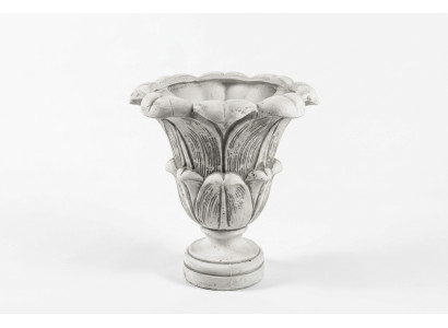 Cesta de flores Florero Vaso Jardín Decoración de figuras en la terraza Estatua