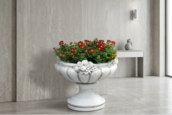 Macetas Caja Maceta Flores Macetas XXL Jardín Hormigón Terraza Decorativo