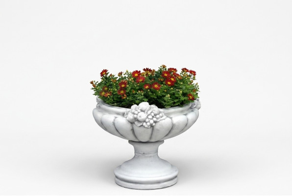 Macetas Caja Maceta Flores Macetas XXL Jardín Hormigón Terraza Decorativo