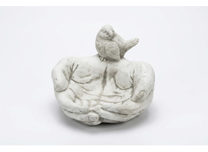Diseño de escultura de fuente para pájaros figura estatua decorativa de jardín figuras estatuas.