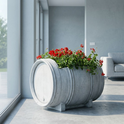 Diseño de maceta planta Top Planz cubo recipiente figura macetas cara decoración escultura