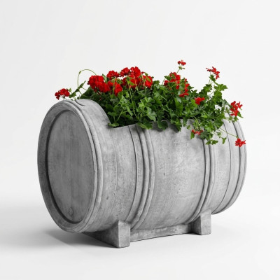 Diseño de maceta planta Top Planz cubo recipiente figura macetas cara decoración escultura