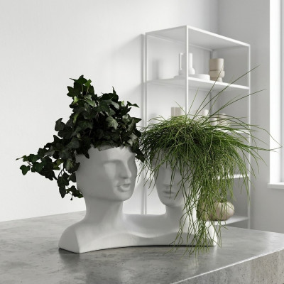 Diseño florero planta maceta jarrón florero comer