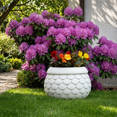 Maceta Caja Macetero Flores Macetas XXL Jardín decorativo Hormigón Terraza