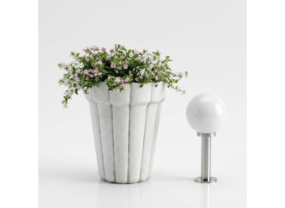 Maceta de flores, maceta de plantación, decoración de jarrones, naturaleza, jardín, figura, macetas de flores