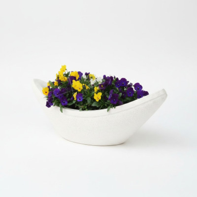 Maceta de flores, maceta de plantas, decoración, naturaleza, jarrones, jardín, figura, macetas de flores.