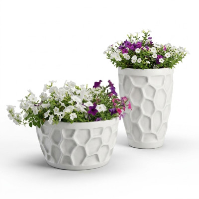 Maceta de flores natural decorativa para plantas jardín figura vasos macetas de flores.
