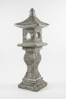 Jardín japonés casa decoración estatua figuras figura naturaleza blanca estatuas
