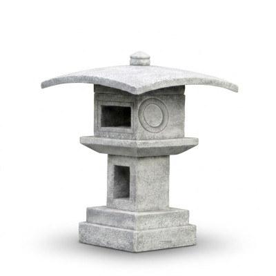 Jardín japonés decoración de casa estatua figuras naturaleza figura blanca estatuas
