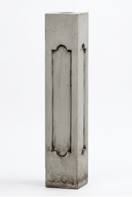 Columna Base de estatua Cabeza Cubierta de base Columna Estilo antiguo Estatua de jardín