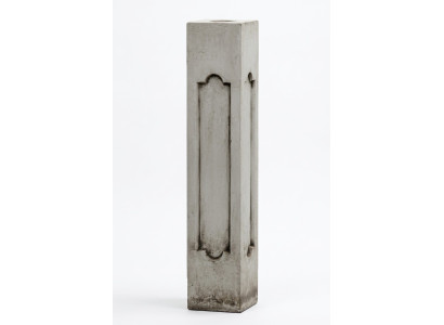 Columna Base de estatua Cabeza Cubierta de base Columna Estilo antiguo Estatua de jardín