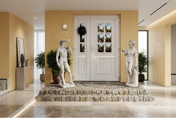 Eva 120 cm Escultura Diseño Figura Estatua Jardín Figuras Estatuas
