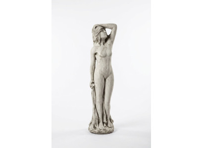 Mujer 98cm Escultura Diseño Figura Estatua Jardín Figuras Estatuas