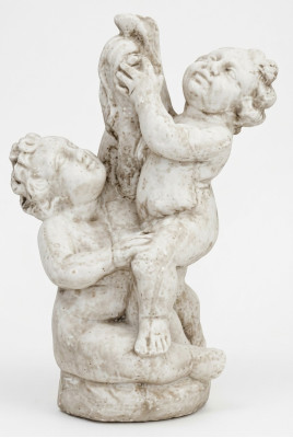 Figura Escultura Niños ángel Esculturas Diseñador Jardín Figuras