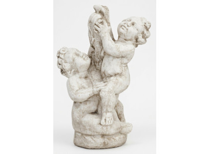 Figura Escultura Niños ángel Esculturas Diseñador Jardín Figuras
