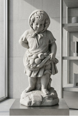 Niña de 71 cm Figura Estatua Figuras Escultura Estatuas Jardín