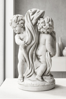 Ángel escultura diseño figura estatua figuras jardín estatuas de 72 cm