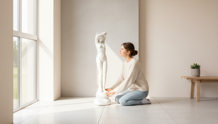 66cm escultura decorativa figura estatua diseño estatua de jardín figuras estatuas