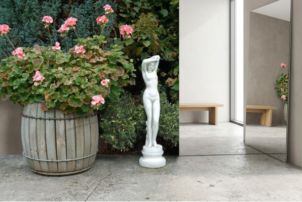 66cm escultura decorativa figura estatua diseño estatua de jardín figuras estatuas