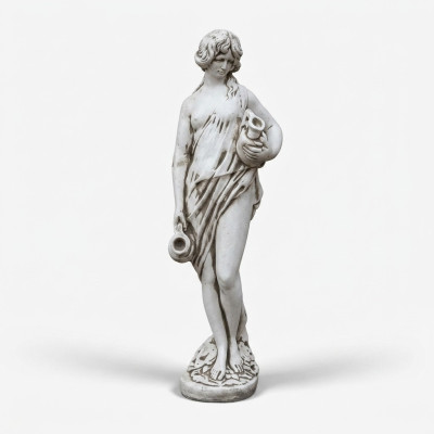 Fuente Estanque Figura Eva Estatua Figuras Esculturas Estatuas Escultura