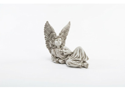 Escultura de ángel de 27 cm, figura de diseño estatua figuras de jardín decorativas estatuas