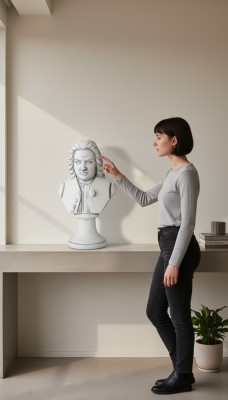 Estátua de busto del Señor de Inglaterra figura de jardín estatuas escultura