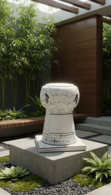 Dalben Poller Jardín Decoración Figura Estatuas Estatua Postes de decoración