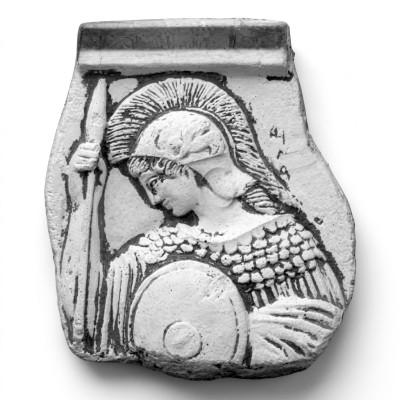 Relieve de pared Soldado romano Imagen de relieve Pinturas Pintura en piedra