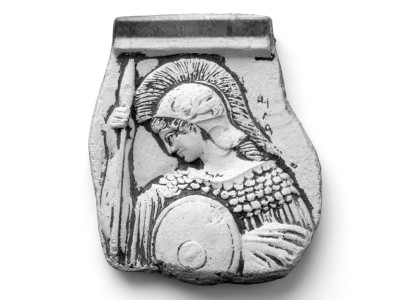 Relieve de pared Soldado romano Imagen de relieve Pinturas Pintura en piedra